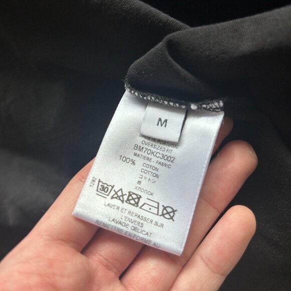 Givenchy Black Oversized Vintage Logo T-Shirt - Picture 4 of 7